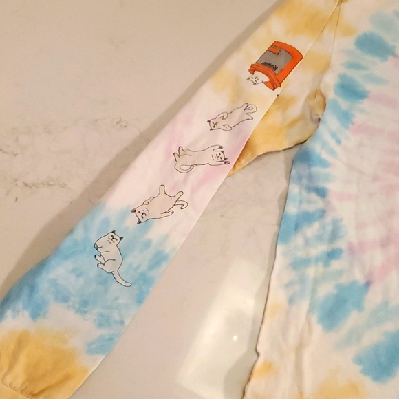 Ripndip long sleeve tie dye tee - Picture 2 of 3